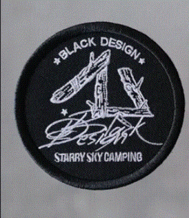 BLACK Design 經典Logo 布標-黑